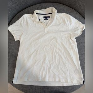 Vilebrequin Men's White Polo with Subtle Embroidery